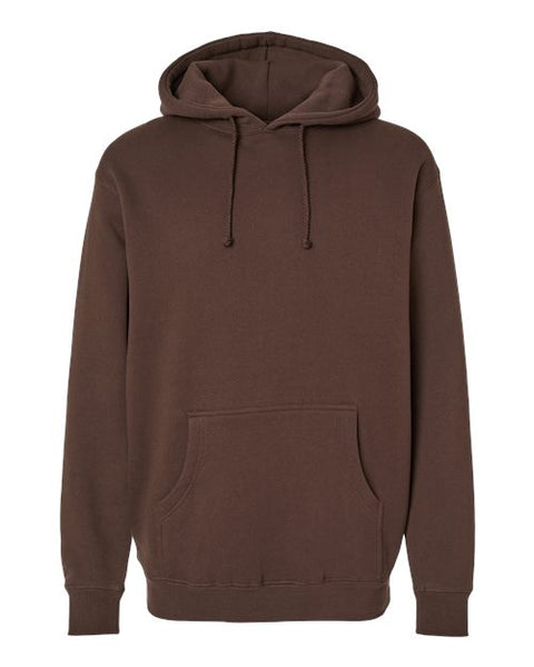 Independent Trading Co. IND4000 — Unisex Heavyweight Hooded Sweatshirt — Brown front