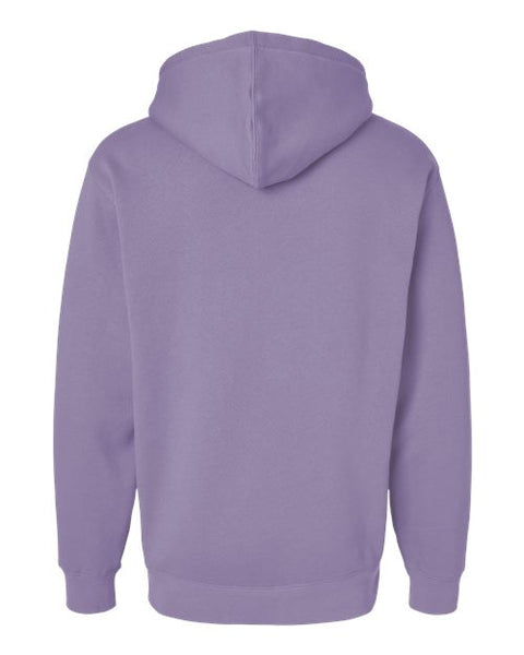 Independent Trading Co. IND4000 — Unisex Heavyweight Hooded Sweatshirt — Plum back