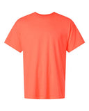 Gildan 5000 — Unisex Heavy Cotton™ T-Shirt — Heather Neon Coral front