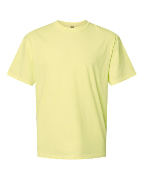 Comfort Colors 1717 — Unisex Garment-Dyed Heavyweight T-Shirt — Neon Lemon front