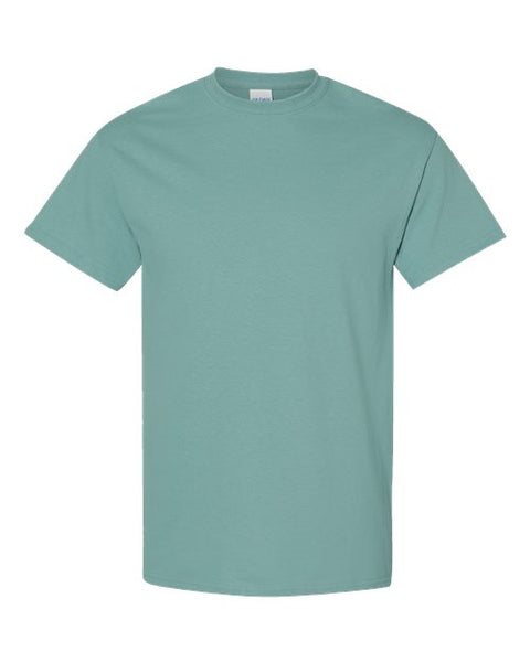 Gildan 5000 — Unisex Heavy Cotton™ T-Shirt — Aquatic front