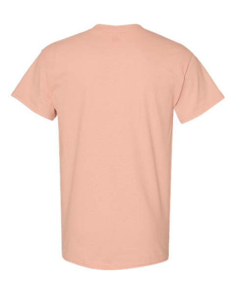 Gildan 5000 — Unisex Heavy Cotton™ T-Shirt — Dusty Rose back