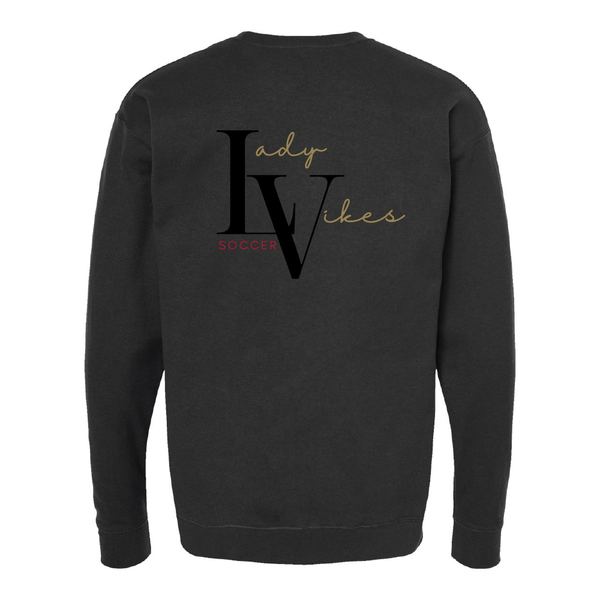 Lady Vikes Soccer Crewneck Sweatshirt