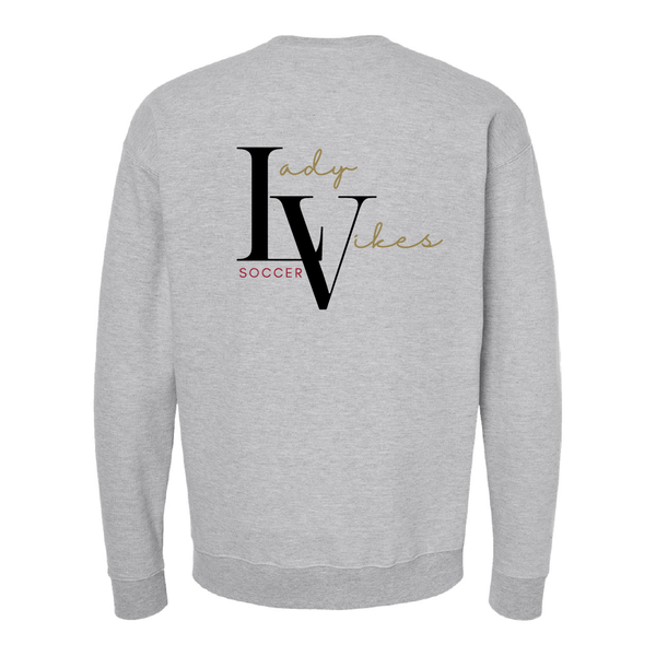 Lady Vikes Soccer Crewneck Sweatshirt