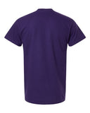 Gildan 5000 — Unisex Heavy Cotton™ T-Shirt — Fan Dark Purple back