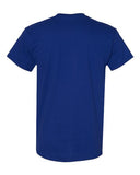 Gildan 5000 — Unisex Heavy Cotton™ T-Shirt — Fan Deep Royal back