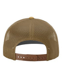 Richardson 112 — Snapback Trucker Cap — Amber Gold back