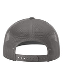 Richardson 112 — Snapback Trucker Cap — Charcoal back