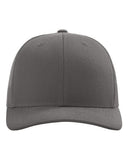 Richardson 112 — Snapback Trucker Cap — Charcoal front