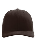 Richardson 112 — Snapback Trucker Cap — Coffee front