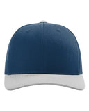 Richardson 112 — Snapback Trucker Cap — Light Blue/ Light Grey CMB front