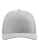 Richardson 112 — Snapback Trucker Cap — Light Grey front