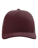 Richardson 112 — Snapback Trucker Cap — Maroon front
