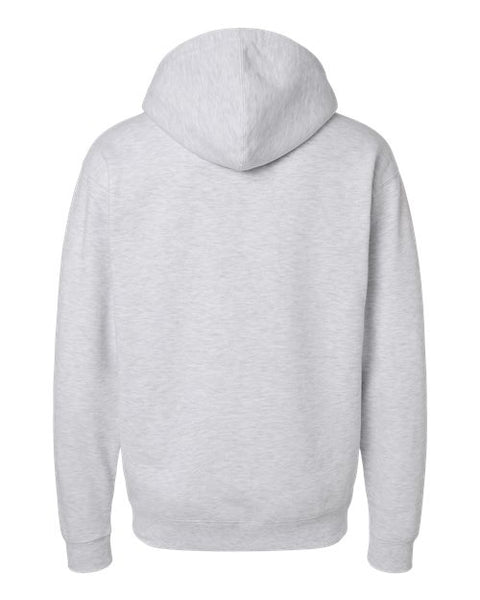 Independent Trading Co. IND4000 — Unisex Heavyweight Hooded Sweatshirt — Ash Heather back