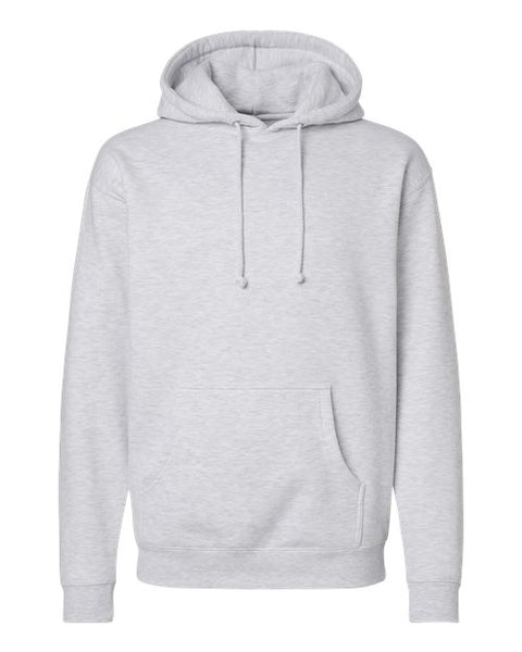 Independent Trading Co. IND4000 — Unisex Heavyweight Hooded Sweatshirt — Ash Heather front