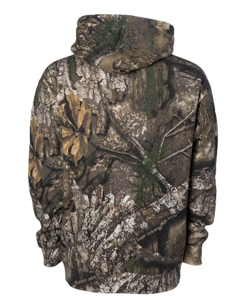 Independent Trading Co. IND4000 — Unisex Heavyweight Hooded Sweatshirt — Realtree APX Camo back
