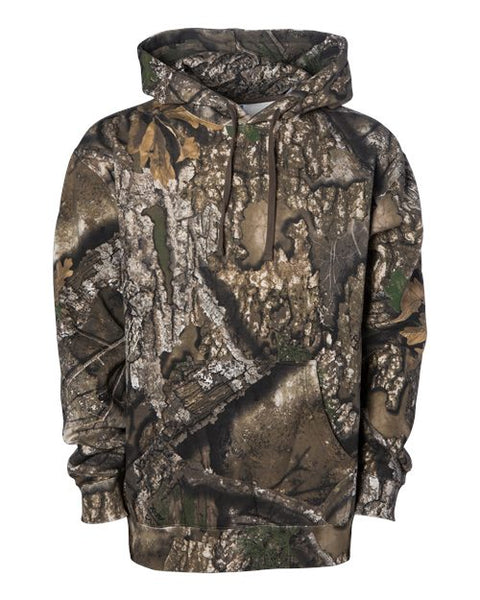 Independent Trading Co. IND4000 — Unisex Heavyweight Hooded Sweatshirt — Realtree APX Camo front