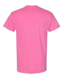 Gildan 5000 — Unisex Heavy Cotton™ T-Shirt — Azalea back