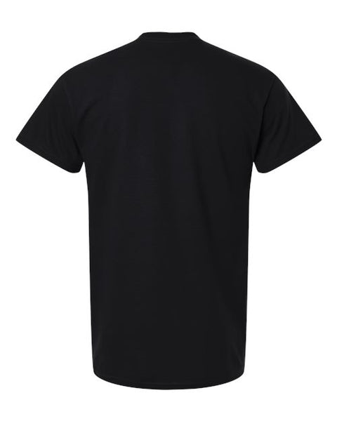 Gildan 5000 — Unisex Heavy Cotton™ T-Shirt — Black back