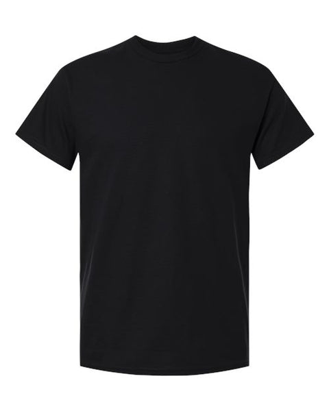 Gildan 5000 — Unisex Heavy Cotton™ T-Shirt — Black front