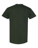 Gildan 5000 — Unisex Heavy Cotton™ T-Shirt — Forest Green back