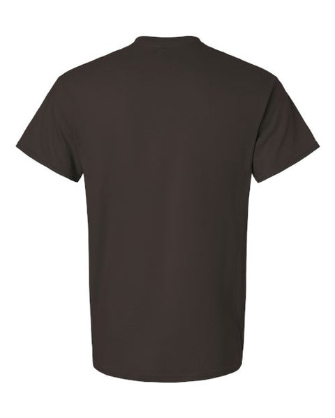 Gildan 2000 — Unisex Ultra Cotton® T-Shirt — Dark Chocolate back