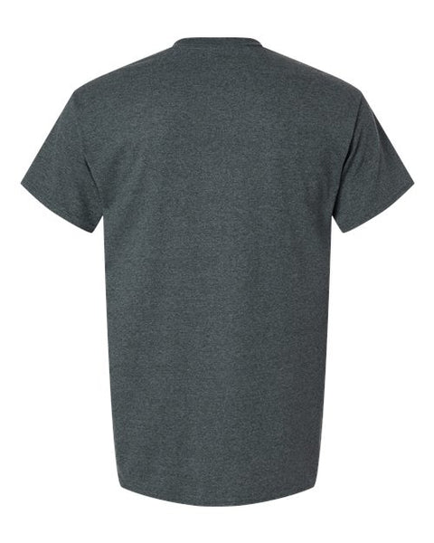 Gildan 2000 — Unisex Ultra Cotton® T-Shirt — Dark Heather back