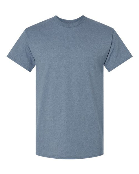 Gildan 2000 — Unisex Ultra Cotton® T-Shirt — Heather Indigo front