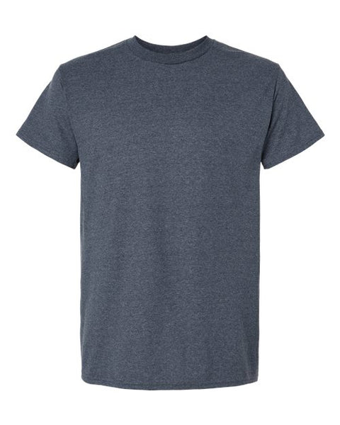 Gildan 2000 — Unisex Ultra Cotton® T-Shirt — Heather Navy front