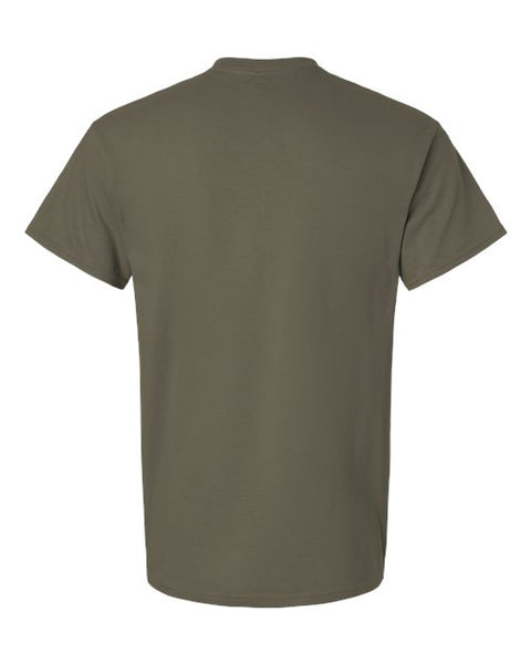 Gildan 2000 — Unisex Ultra Cotton® T-Shirt — Olive back