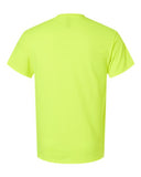 Gildan 2000 — Unisex Ultra Cotton® T-Shirt — Safety Green back