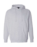 Independent Trading Co. IND4000 — Unisex Heavyweight Hooded Sweatshirt — Grey Heather front