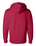 Independent Trading Co. IND4000 — Unisex Heavyweight Hooded Sweatshirt — Red back