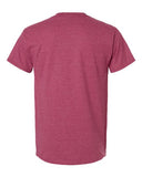Gildan 2000 — Unisex Ultra Cotton® T-Shirt — Heather Cardinal back