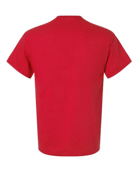 Gildan 2000 — Unisex Ultra Cotton® T-Shirt — Red back