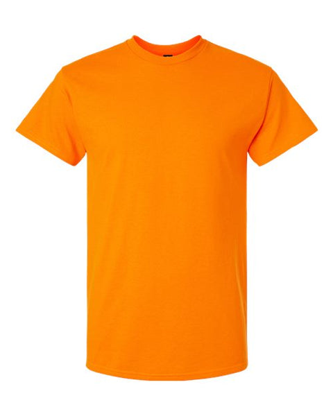 Gildan 2000 — Unisex Ultra Cotton® T-Shirt — Safety Orange front