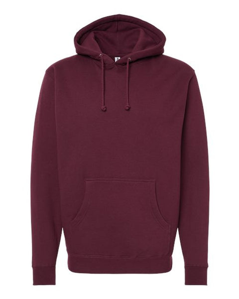 Independent Trading Co. IND4000 — Unisex Heavyweight Hooded Sweatshirt — Maroon front