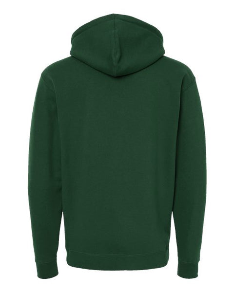 Independent Trading Co. IND4000 — Unisex Heavyweight Hooded Sweatshirt — Dark Green back