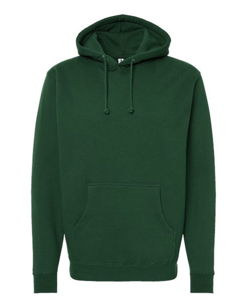 Independent Trading Co. IND4000 — Unisex Heavyweight Hooded Sweatshirt — Dark Green front