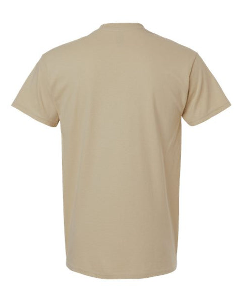 Gildan 2000 — Unisex Ultra Cotton® T-Shirt — Tan back