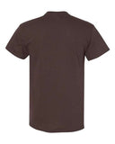 Gildan 5000 — Unisex Heavy Cotton™ T-Shirt — Dark Chocolate back
