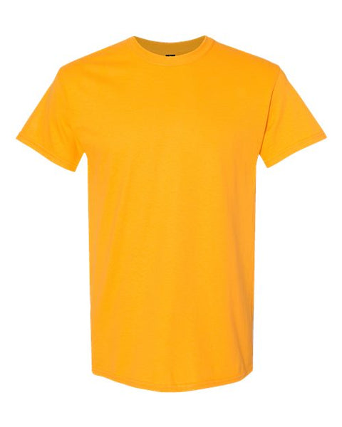 Gildan 5000 — Unisex Heavy Cotton™ T-Shirt — Gold front