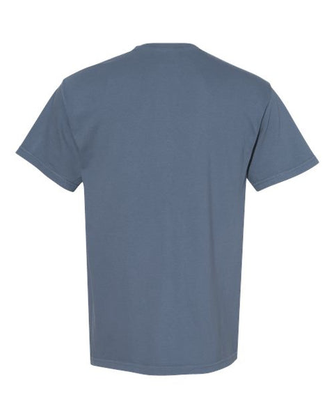 Comfort Colors 1717 — Unisex Garment-Dyed Heavyweight T-Shirt — Blue Jean back