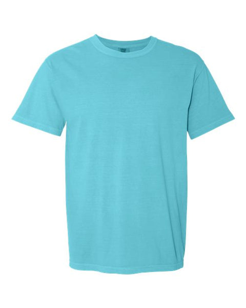 Comfort Colors 1717 — Unisex Garment-Dyed Heavyweight T-Shirt — Lagoon front