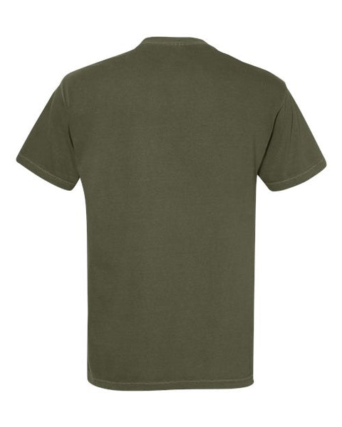 Comfort Colors 1717 — Unisex Garment-Dyed Heavyweight T-Shirt — Sage back