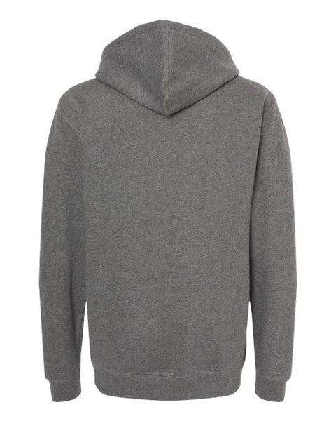 Independent Trading Co. IND4000 — Unisex Heavyweight Hooded Sweatshirt — Gunmetal Heather back