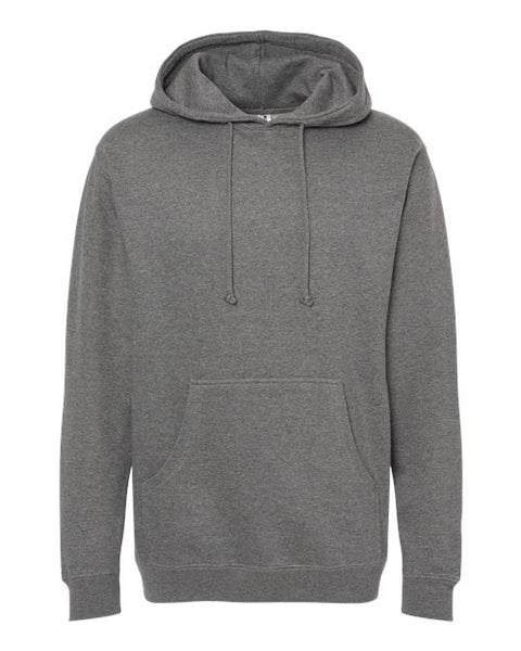 Independent Trading Co. IND4000 — Unisex Heavyweight Hooded Sweatshirt — Gunmetal Heather front