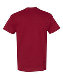 Gildan 5000 — Unisex Heavy Cotton™ T-Shirt — Garnet back