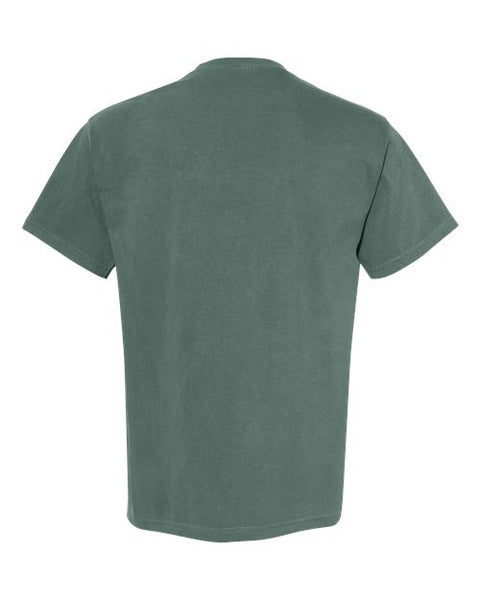 Comfort Colors 1717 — Unisex Garment-Dyed Heavyweight T-Shirt — Blue Spruce back
