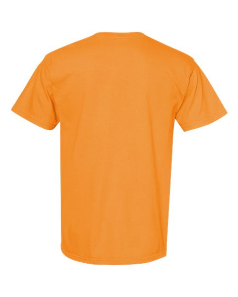 Comfort Colors 1717 — Unisex Garment-Dyed Heavyweight T-Shirt — Bright Orange back